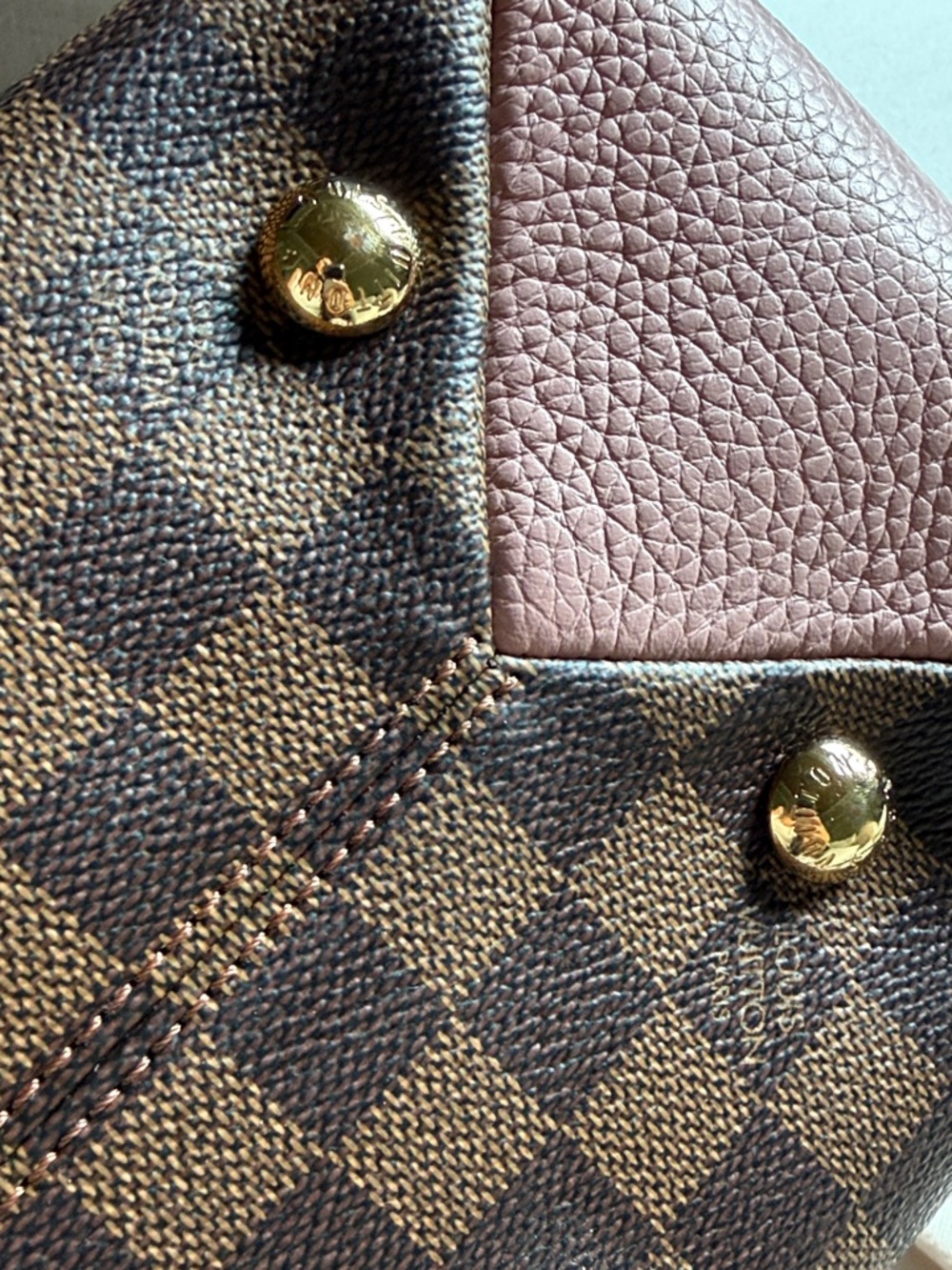 Louis Vuitton Brittany bag in Damier Ebène canvas - Picture 14 of 15